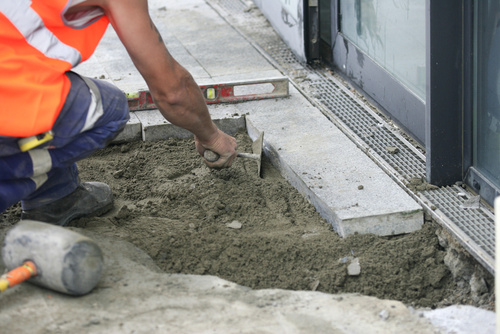 Colgador CV para maniobra en obra.