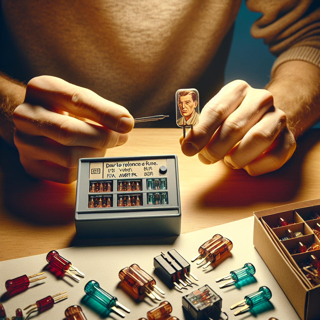 Étape 3 : Remplacement du fusible Si vous avez identifié un fusible grillé, il est temps de le remplacer. Comment procéder ? 3.1 Choisir le bon fusible Assurez-vous d’acheter un fusible qui a les mêmes caractéristiques. Vérifiez le voltage et l’ampérage pour éviter des problèmes futurs.