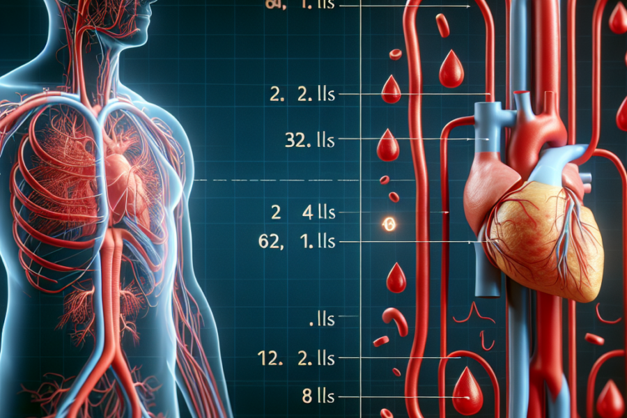 Hoeveel liter bloed zit er in het lichaam - Schrijf- en