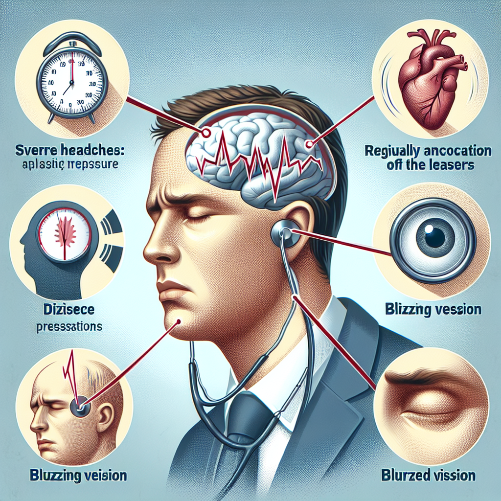 connaître les signes potentiels d’une hypertension artérielle élevée, qui, dans de nombreux cas, peut passer inaperçue. Voici les symptômes les plus fréquemment rapportés :Maux de tête intenses : Peux être le premier signe d’une hypertension sévère.Vertiges : Fréquemment associés à des changements de pression. Bourdonnements d’oreilles : Souvent un signe de hypertension accumulée. Vision floue :