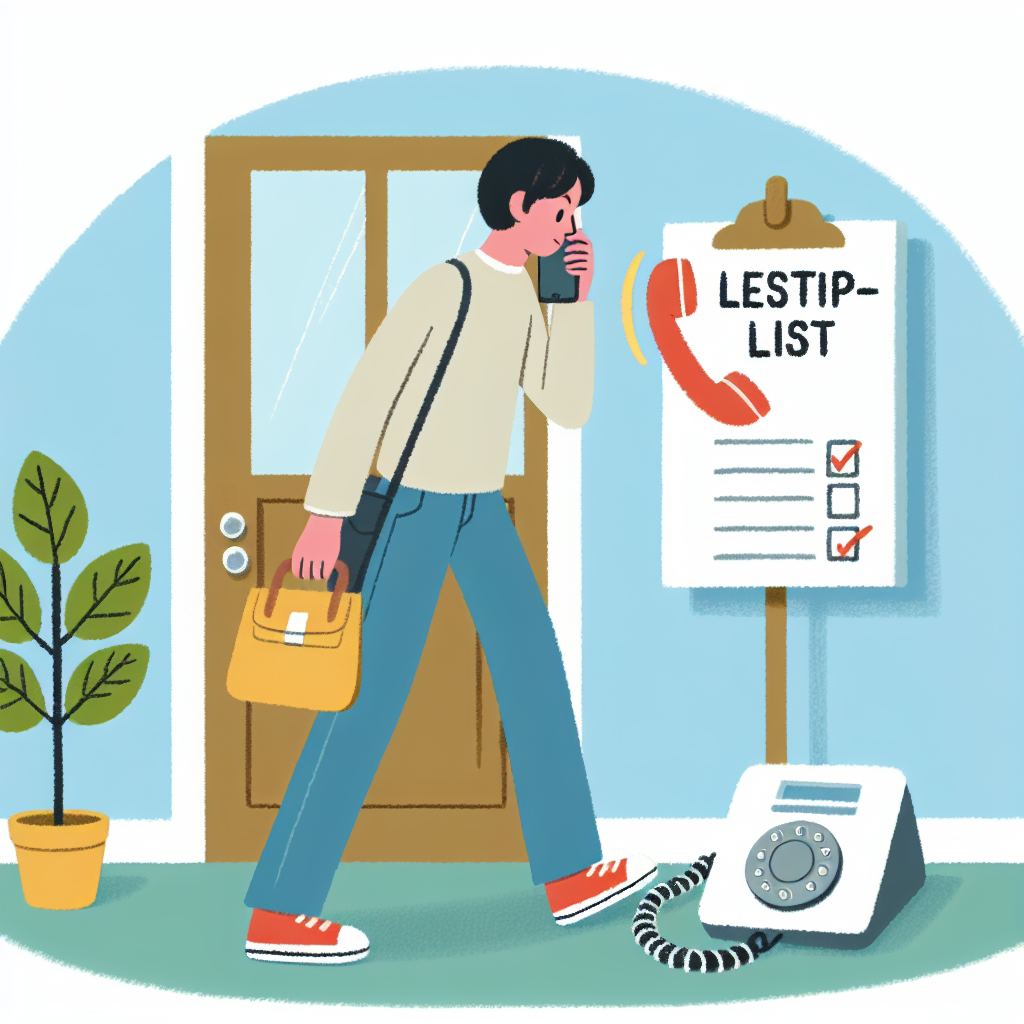 illustration: comment se mettre soi-même sur liste rouge