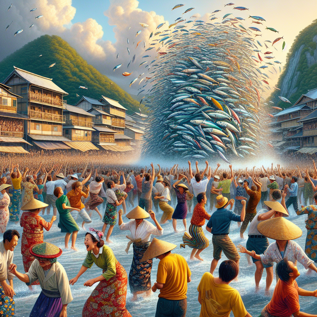 La Lluvia de Peces n\'est pas seulement un événement naturel; elle fait partie de la culture locale. Les habitants de Yoro célèbrent ce phénomène chaque année avec un festival. Ce festival attire des touristes et des curieux qui viennent assister à cet événement insolite. Il comprend généralement des célébrations, des danses et des activités liées aux poissons.