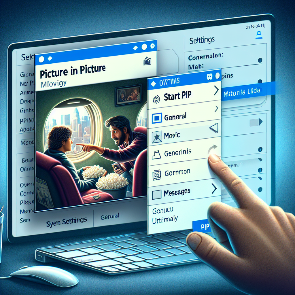 Le PiP, c\'est comme avoir ta vidéo en mode mini pendant que tu fais autre chose. Genre, tu mates un film sur YouTube et tu veux checker tes DM sur Insta en même temps. Voici le plan : - Accède aux réglages : Ouvre Réglages > Général > Picture in Picture.) Activer PiP : Tu vas voir une option pour le démarrer tout seul, active-la et c\'est cool ! (c\'est-à-dire - Active l\'option : Active l\'option \"Démarrer PiP automatiquement\")