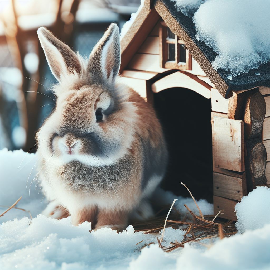 Puis-je laisser mon lapin en extérieur pendant l\'hiver