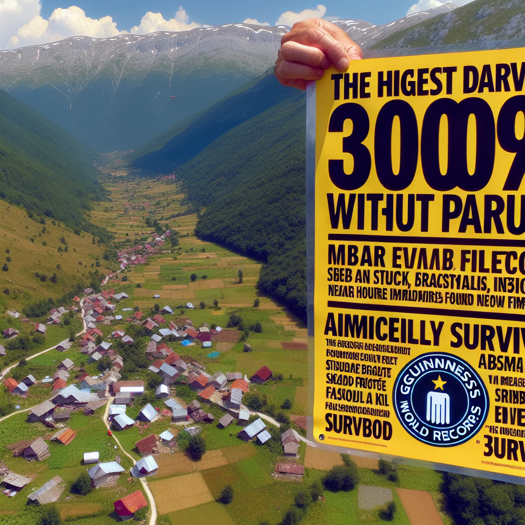 Vulović a atterri dans une zone montagneuse près du village de Srbska Kamenica, où elle a été retrouvée par des paysans. Malgré une fracture du crâne et des blessures multiples, elle a miraculeusement survécu. Cette survie incroyable a été officiellement reconnue par le Guinness World Records comme le plus grand plonger sans parachute jamais enregistré.