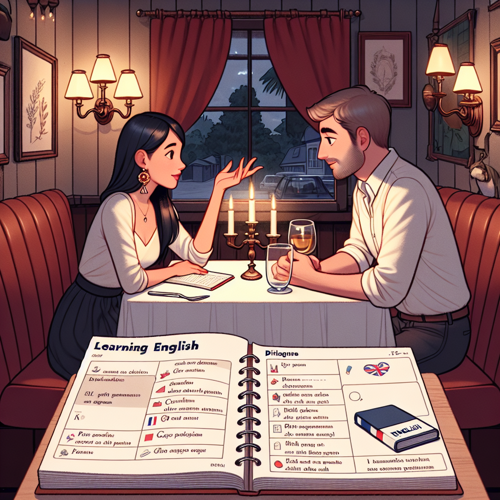 Apprendre l\'anglais: Dialogues lors d\'une Soirée de rendez-vous