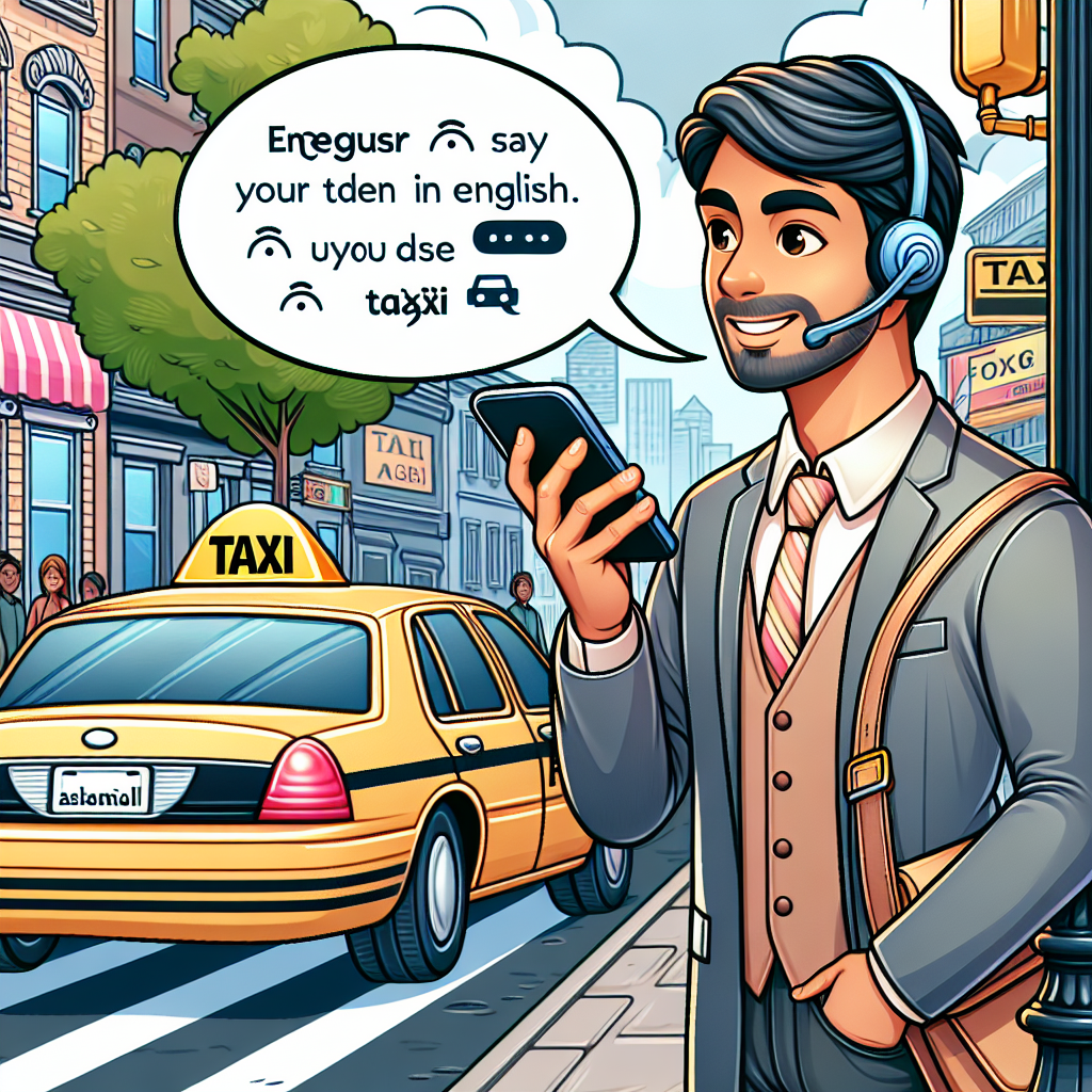 Apprendre l’anglais en mode dialogues: Commander un taxi
