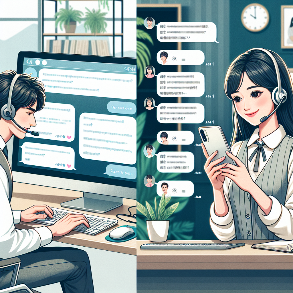 Dialogues en anglais Chat d\'assistance client