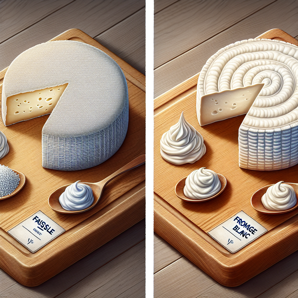différence entre la faisselle et le fromage blanc