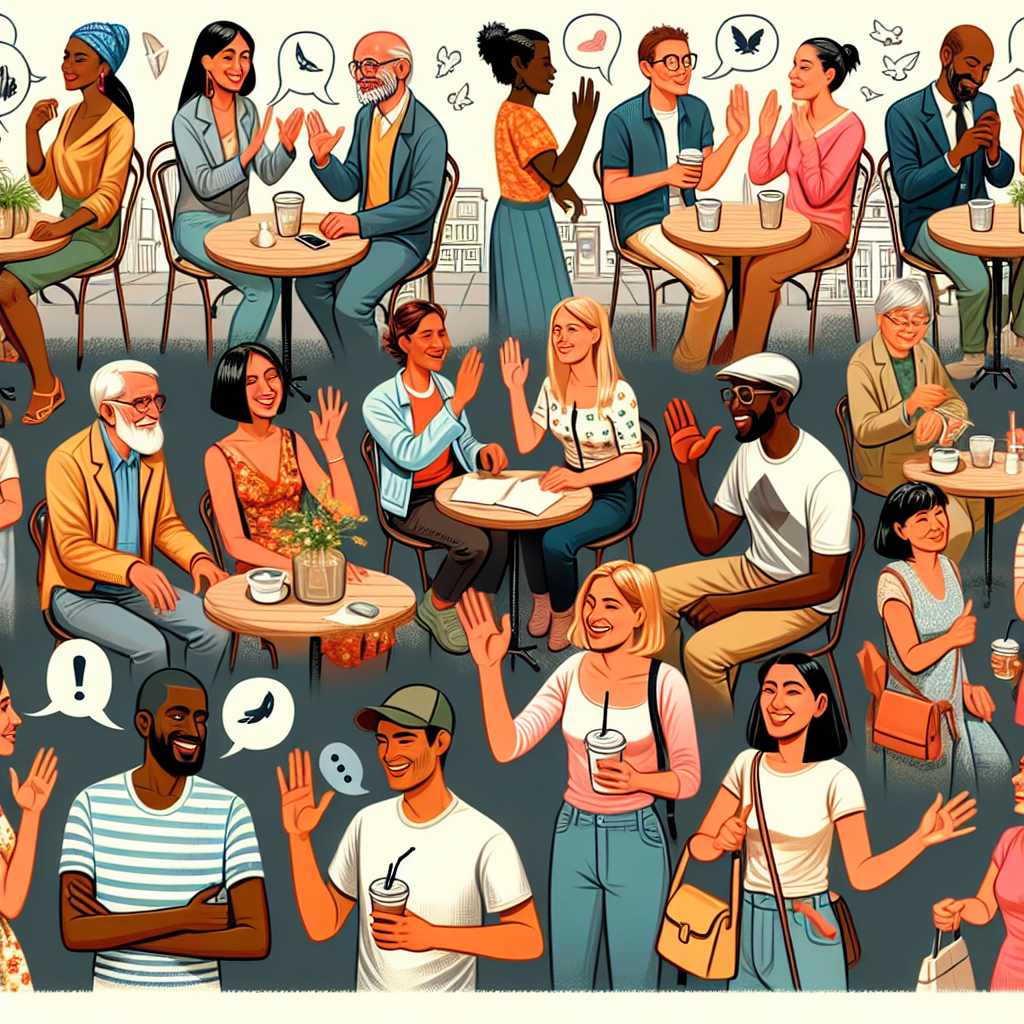 illustration en image dans une scène de la vie quotidienne de l\'émotion dégagée par ce terme: \"Formules de politesse en espagnol\"