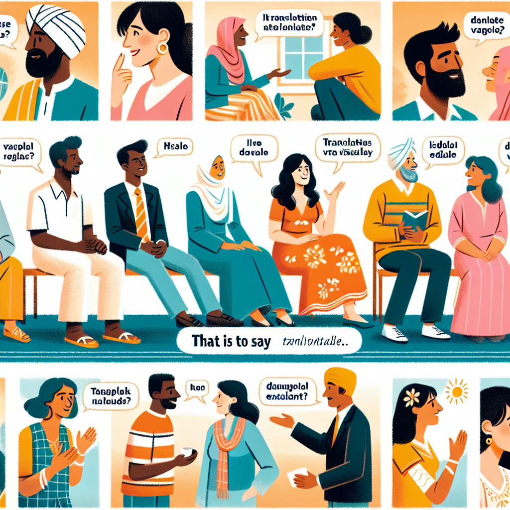 illustration en image dans une scène de la vie quotidienne de l\'émotion dégagée par ce terme: \"C\'est à dire\" en anglais: Explications et 35 Dialogues traduits