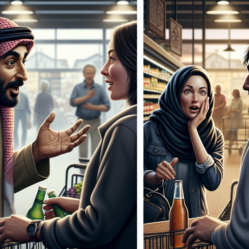 image réelle d\'une scène du quotidien qui illustre cette phrase en 2 images: Imprévu: Dialogues immersifs