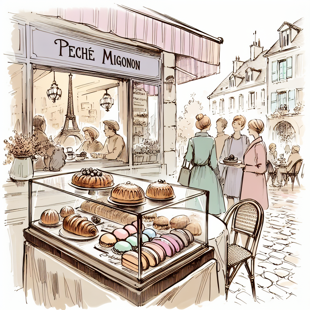 image réelle en couleur pour cette expression française: \"Péché mignon\"