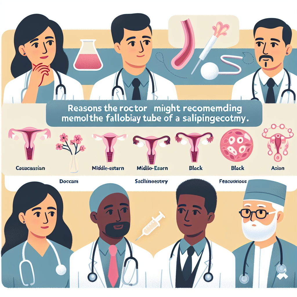 les raisons auxquelles les médecins peuvent recommander l\'ablation d\'une trompe de Fallope, aussi connu sous le nom de la salpingectomie