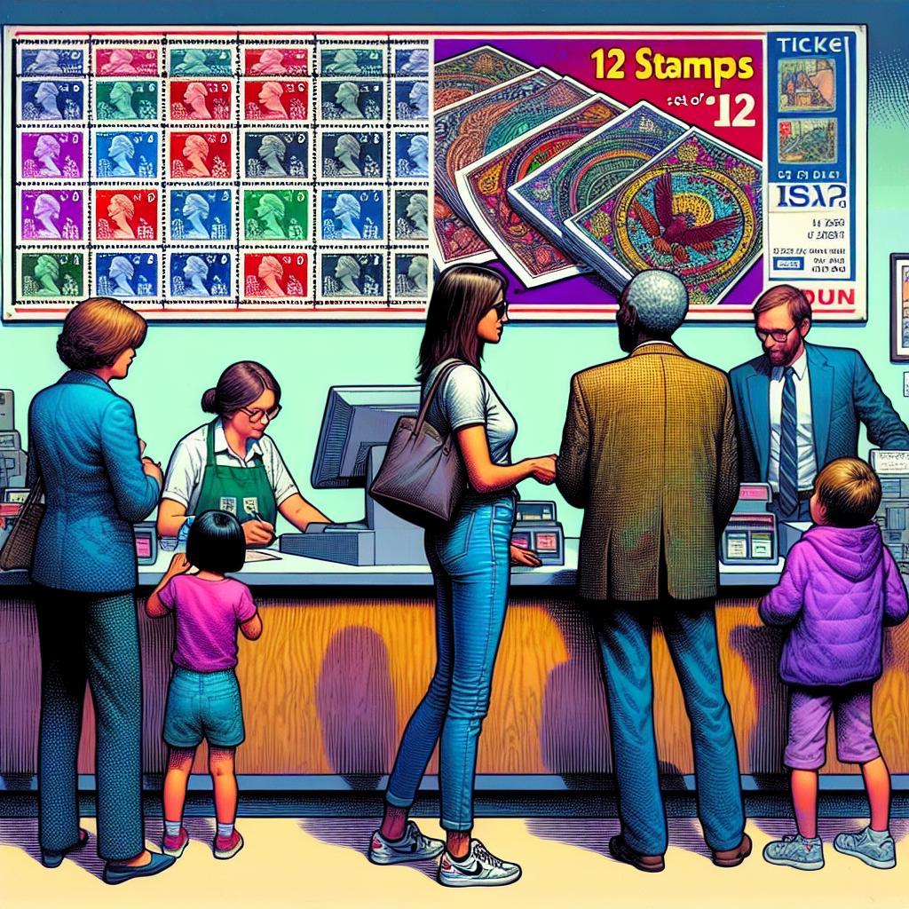 quel est le prix d’un carnet de 12 timbres