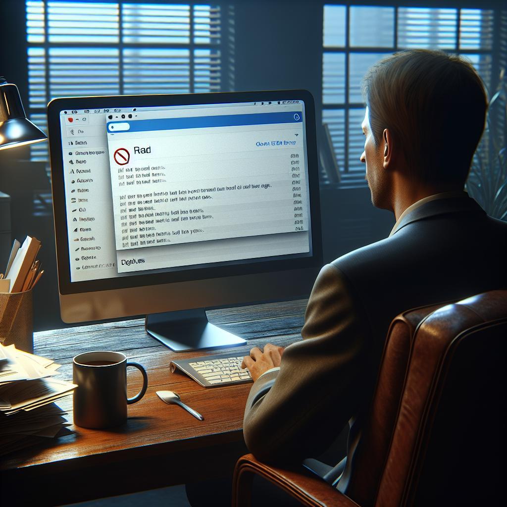 Comment réagir lorsqu’un mail reste sans réponse