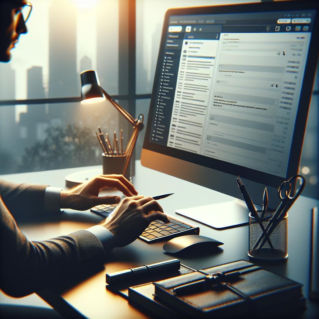 Comment répondre à un mail exemple