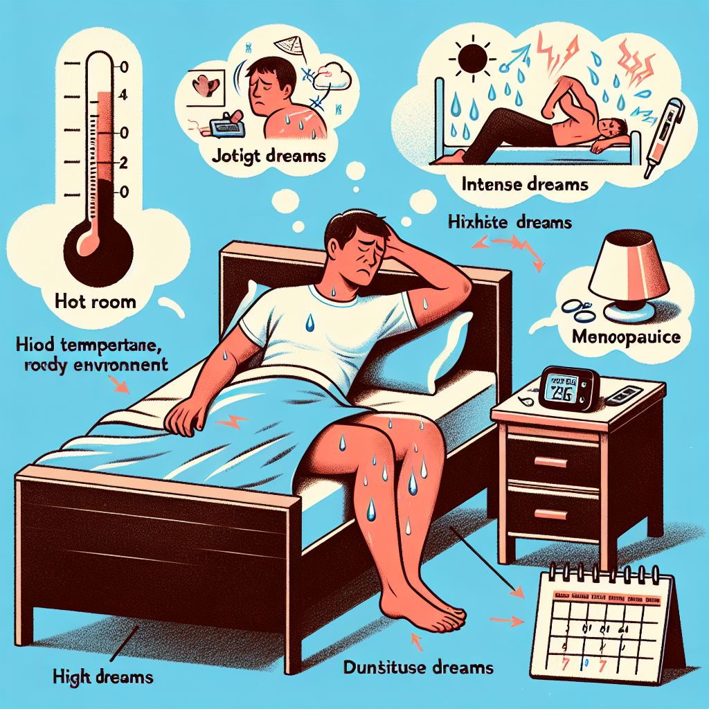 imaginer une image pour: Pourquoi je transpire la nuit