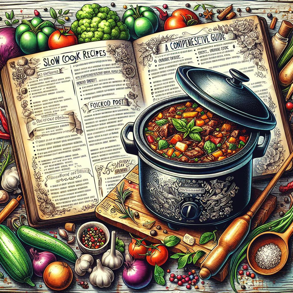 imaginez une image en couleur pour ce thème: Slow cook pot recipes: A Comprehensive Guide