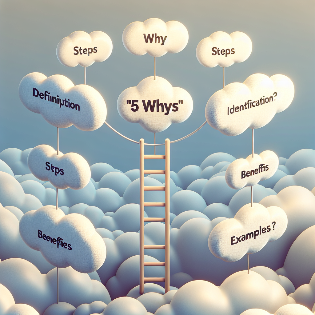 imaginez une image pour: 5 pourquoi: Définition, Étapes, Identification, Avantages, Exemples