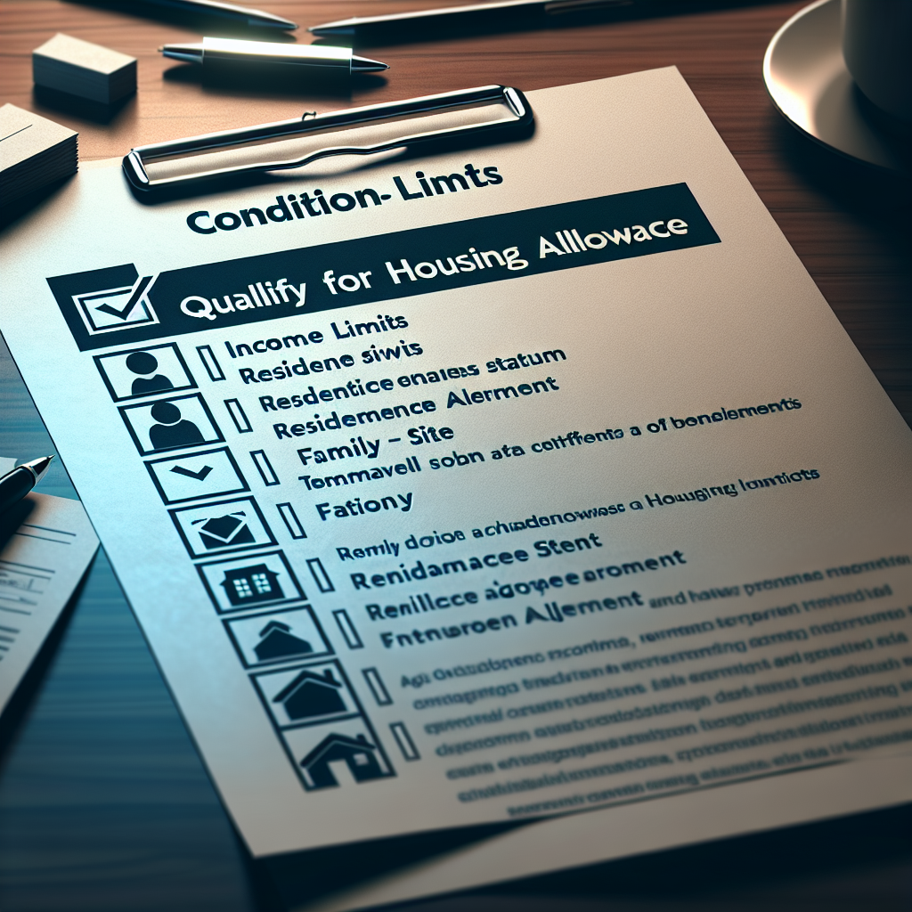 imaginez une image pour: Quelles sont les conditions pour toucher l\'allocation logement